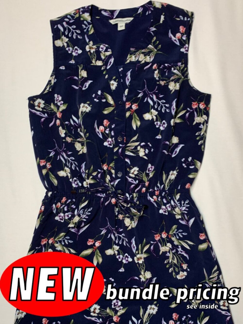 Malandrino Sleeveless Summer Dress Small